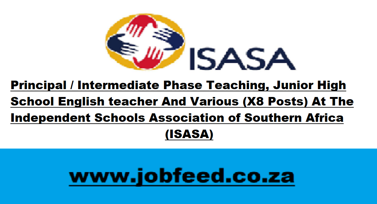 ISASA Vacancies 2024 X13 Posts Www Isasa Org Jobfeed Co Za   ISASA Vacancies 