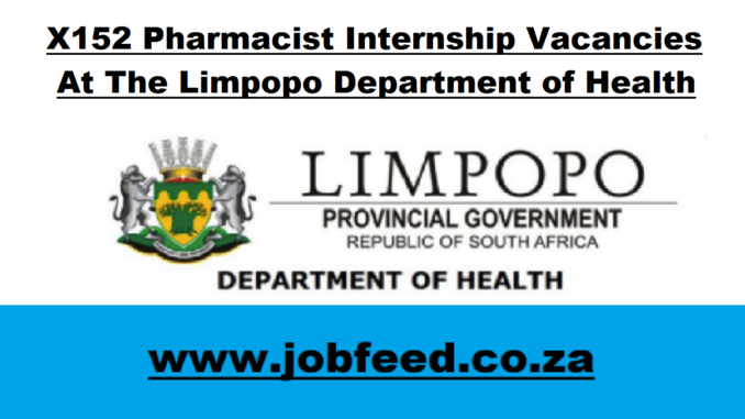 Limpopo Department of Health Vacancies