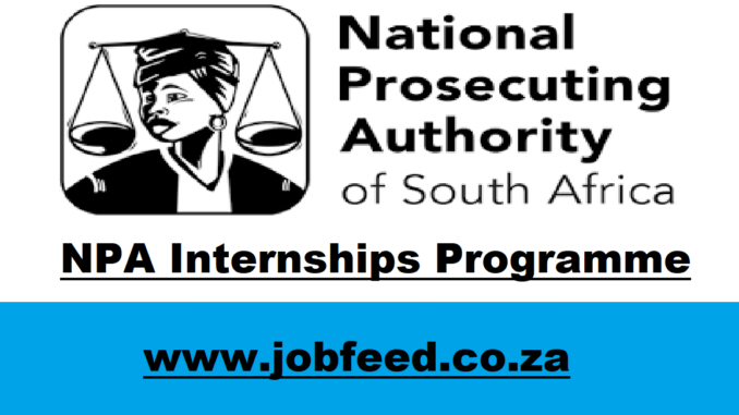 NPA Internships Programme