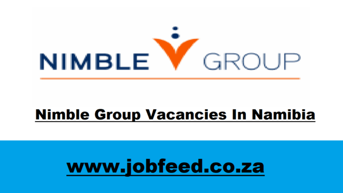 Nimble Group Vacancies In Namibia