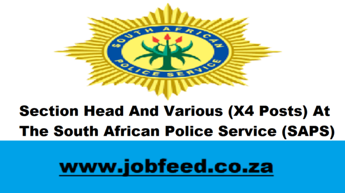 SAPS Vacancies