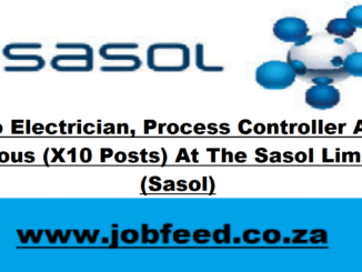 Sasol Vacancies