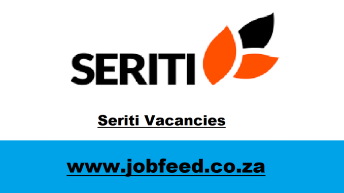 Seriti Vacancies