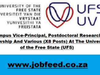 UFS Vacancies