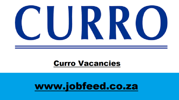 Curro Vacancies