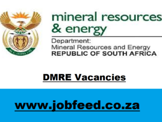 DMRE Vacancies