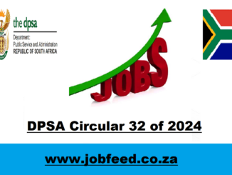 DPSA Circular 32 of 2024