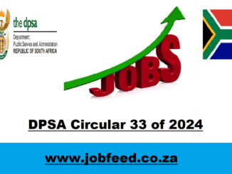 DPSA Circular 33 of 2024