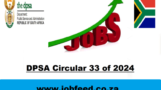 DPSA Circular 33 of 2024