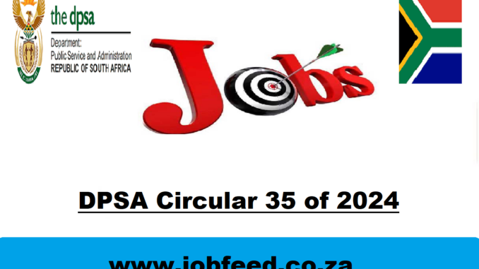 DPSA Circular 35 of 2024