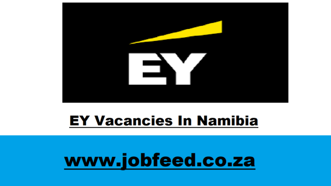 EY Vacancies In Namibia