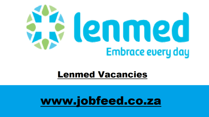 Lenmed Vacancies