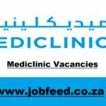 Mediclinic Vacancies