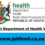 North West Department of Health Vacancies