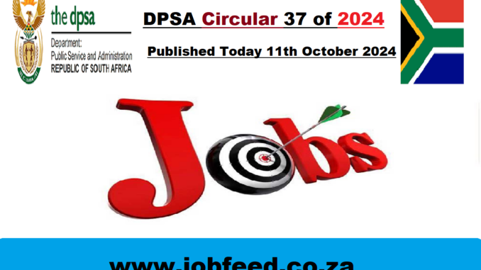 DPSA Circular 37 of 2024