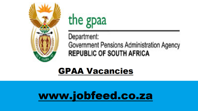 GPAA Vacancies