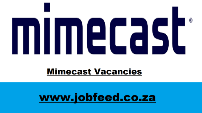 Mimecast Vacancies