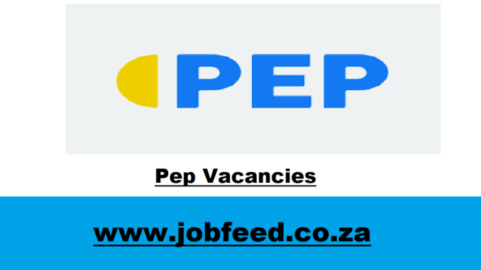 Pep Vacancies