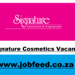 Signature Cosmetics Vacancies