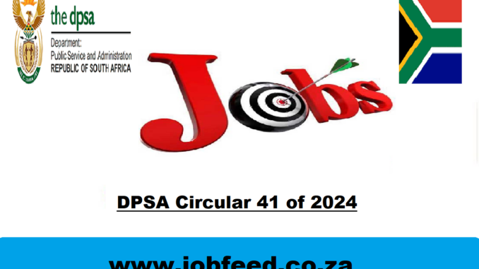 DPSA Circular 41 of 2024