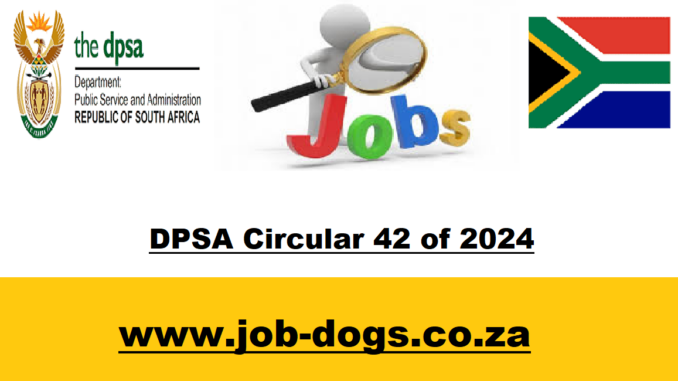 DPSA Circular 42 of 2024