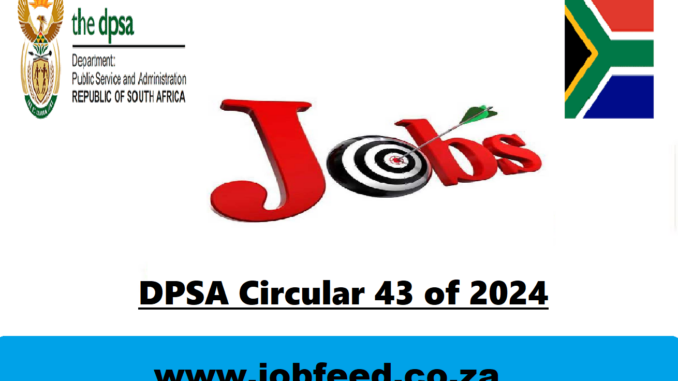 DPSA Circular 43 of 2024