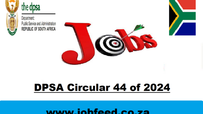 DPSA Circular 44 of 2024