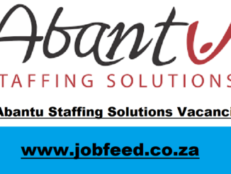 Abantu Staffing Solutions Vacancies