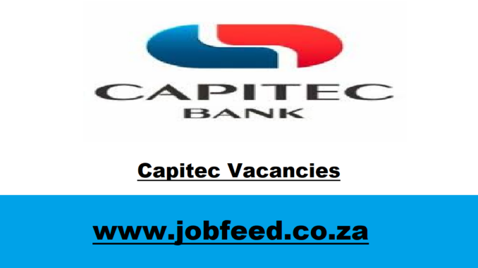 Capitec Vacancies