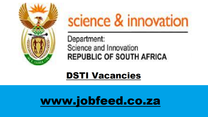 DSTI Vacancies