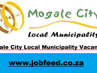 Mogale City Local Municipality Vacancies