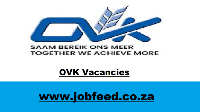 OVK Vacancies