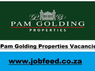 Pam Golding Properties Vacancies