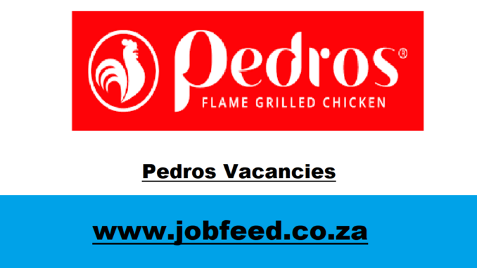 Pedros Vacancies