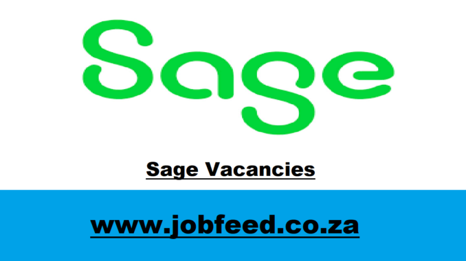 Sage Vacancies