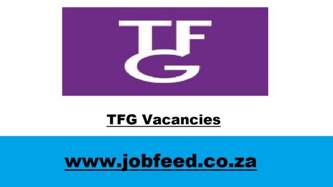 TFG Vacancies