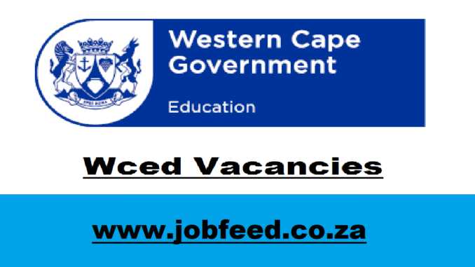 Wced Vacancies