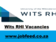 Wits RHI Vacancies