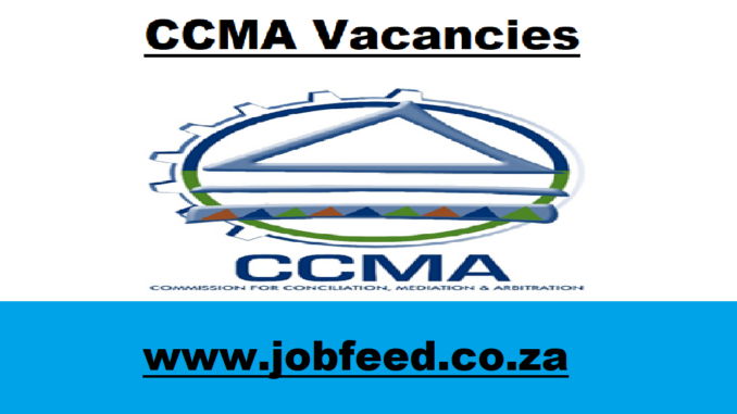 CCMA Vacancies