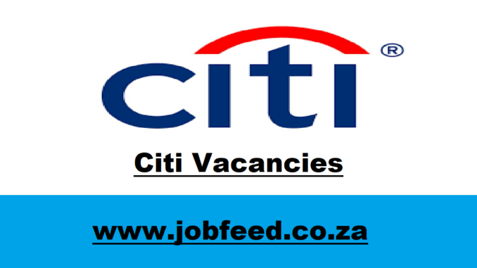 Citi Vacancies