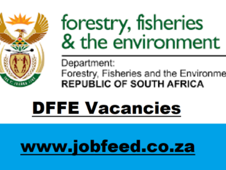 DFFE Vacancies