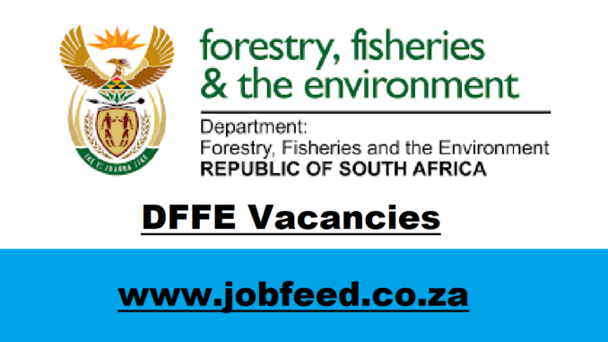 DFFE Vacancies