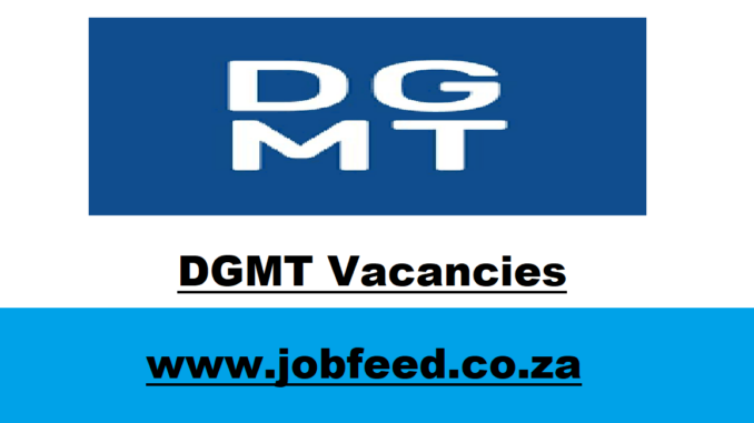 DGMT Vacancies