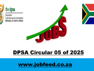 DPSA Circular 05 of 2025