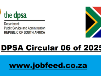 DPSA Circular 06 of 2025