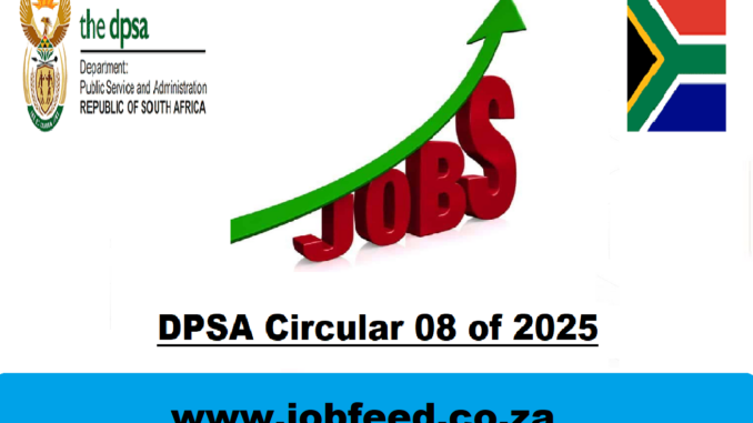 DPSA Circular 08 of 2025