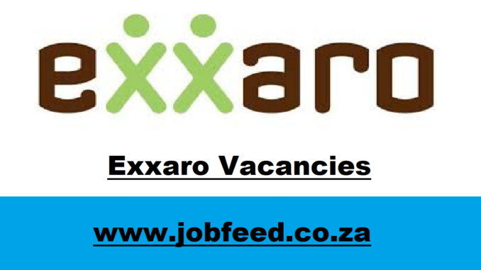 Exxaro Vacancies