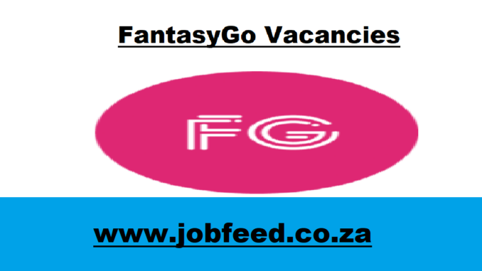 FantasyGo Vacancies