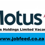 Motus Holdings Limited Vacancies