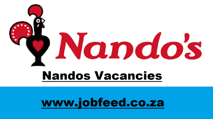 Nandos Vacancies